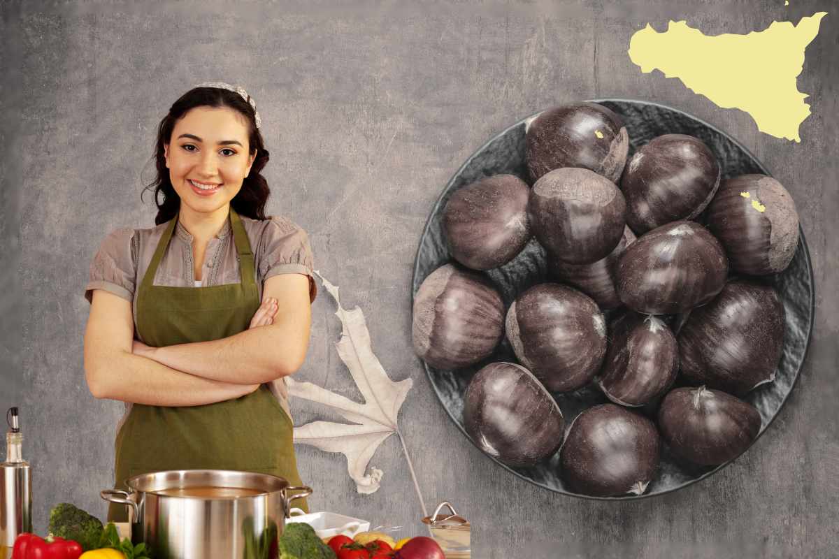 cuoca castagne sicilia