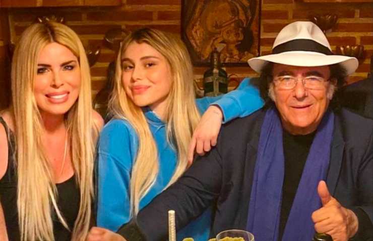 Albano, Loredana Lecciso e la loro figlia